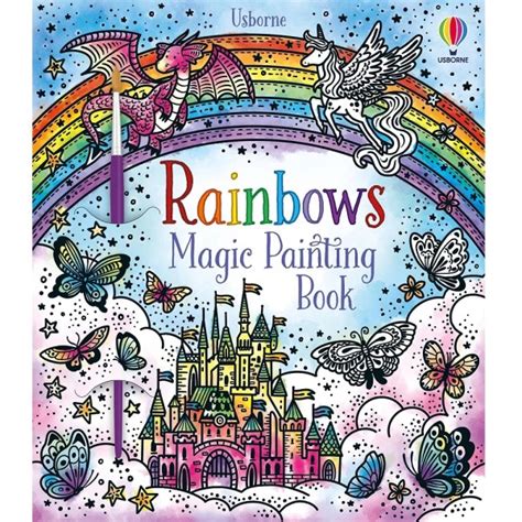 Create your own magical scenes with the Usborne Magic Watercolor Book